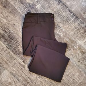 AB Studio pants Townsend style brown size 14